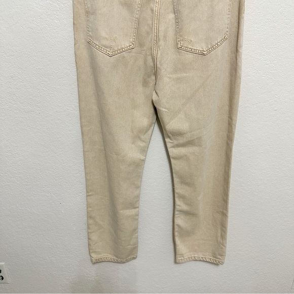 New Free People We the free Wren Boyfriend Jeans khaki size 29 - Picture 14 of 15